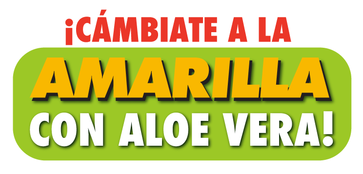 ¡Cámbiate a la amarilla con aloe vera!